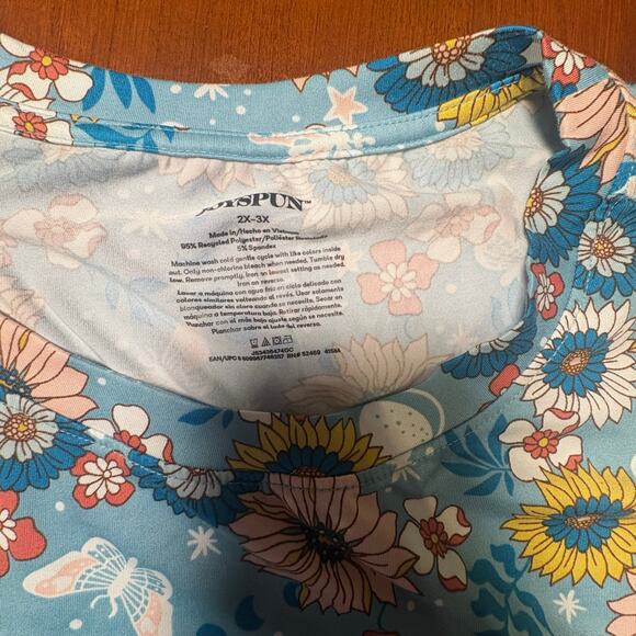 Joyspun Night Shirt Plus Size 2X-3X - Picture 2 of 5